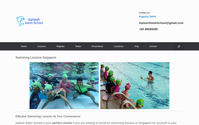 Swimming Lessons Singapore